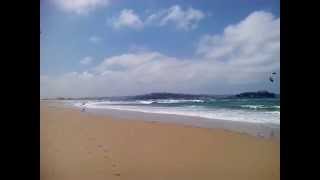preview picture of video 'Kite Surf en la playa de Somo, Posada El Cuadrante'