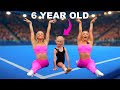 TRANSFORMING A 6 YEAR OLD INTO A PRO ACROBAT GYMNAST