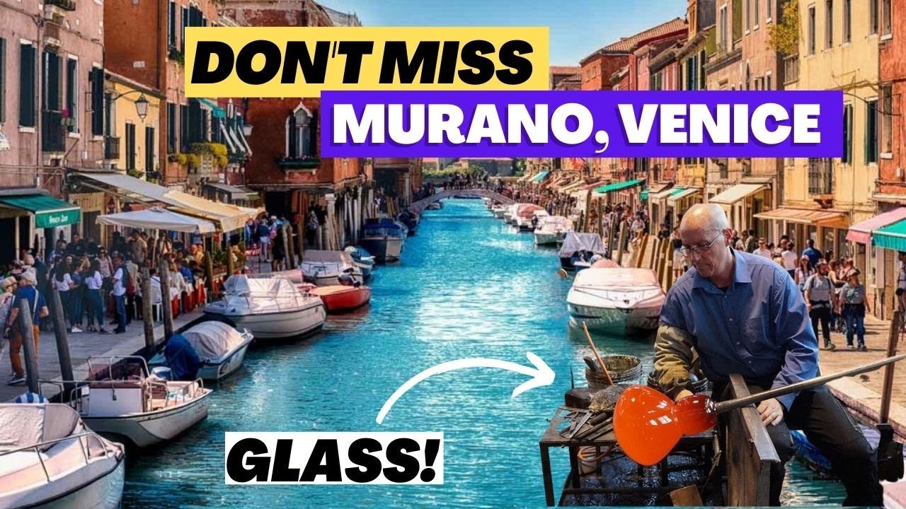Experience Murano Island's enchanting allure firsthand in this captivating video.