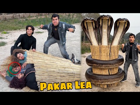 Big Snake or Nagin Ko Pakar Lea 🥳 