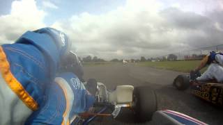 preview picture of video 'Tullyallen Karting Club - Round 8 - Athboy - Heat 1 - Barry Smith'