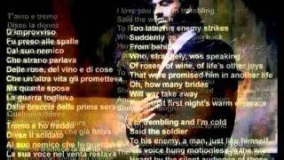 Andrea Bocelli - Tremo E T&#39;amo (with lyrics)
