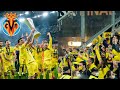 FC Villarreal Players & Fans Celebrating After Win vs. Manchester United - Europa League Final
