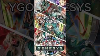 Those are the BEST DECKS in YGO Genesys right now! #ygogenesys #yugioh #tcg #yugiohcommunity #card