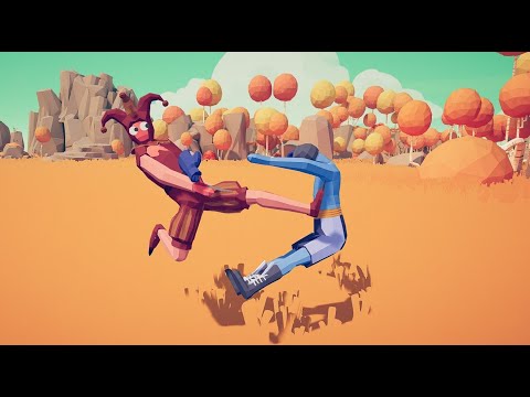 BOXER vs JESTER BRAWL - Totally Accurate Battle Simulator
