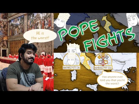 History Summarized: Pope Fights (Overly Sarcastic Productions) CG Reaction