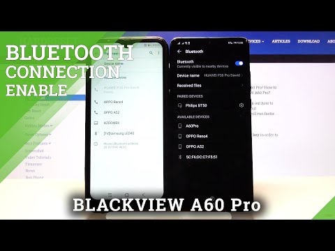 How to Connect Bluetooth Device with BLACKVIEW A60 Pro – Enter Bluetooth Settings