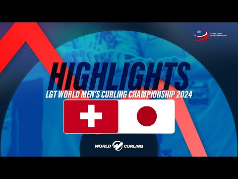 Switzerland  v Japan - LGT World Men's Curling Championship 2024 - Highlights