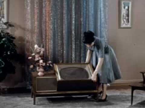 RCA Folding Up / Hide Away TV (1959)