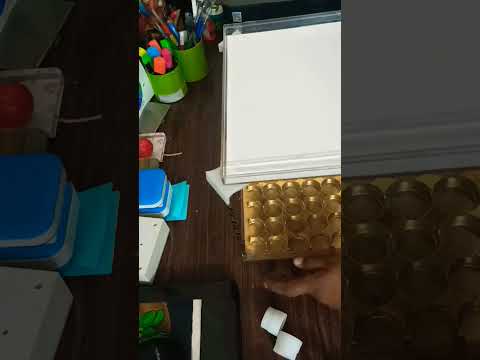 Transform a Ferrero Rocher Box into a DIY Desk Organizer | Upcycling Ideas for Artists #diycrafts