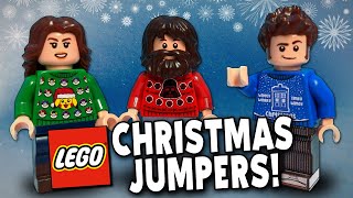 LEGO Pokémon, Star Wars and Doctor Who Christmas Jumpers!