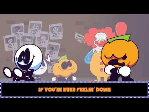 Spooky Month WITH LYRICS By RecD (Skid and Pump Sing Scary Swings!) 1 Hour