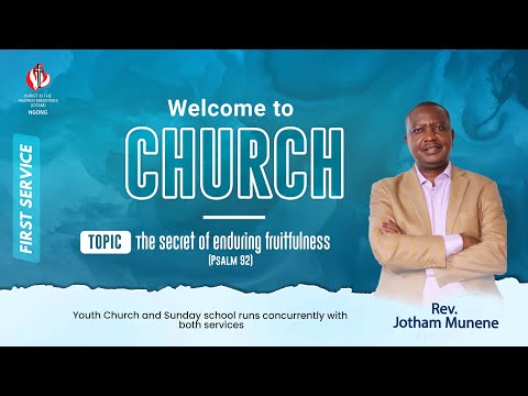 THE SECRET OF ENDURING FRUITFULNESS | 1ST SERVICE | 8TH OCTOBER, 2023
