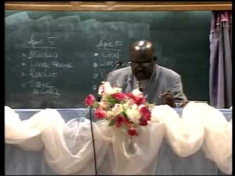 20140606 Vendredi, La triple Nature de Jesus Christ par Pasteur Numbi