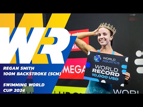 🇺🇸 Regan Smith Smashes New World Record in Women’s 100m Backstroke! 🚀