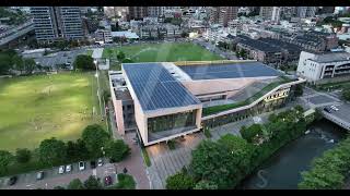 台中市 朝馬國民運動中心 日景 5.1K30 空拍素材