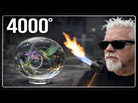 LIVE Glassblowing – Studio Production & Molten Flow at 4000°