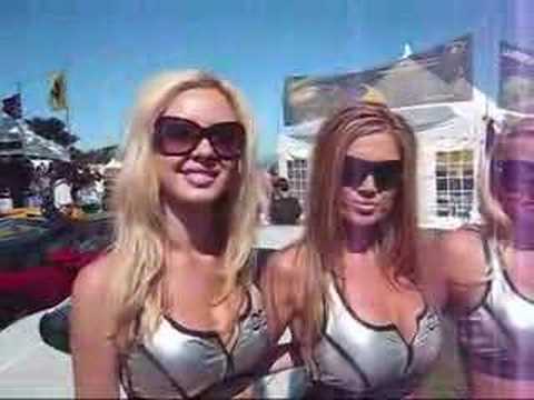 HOT 001 interviews the Lambo girls at 2007 Concorso Italiano