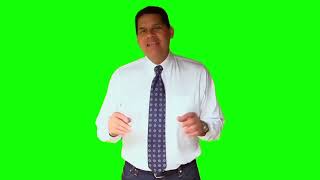 Reggie Fils-Aimé "okay, that's all the time I've got" green screen