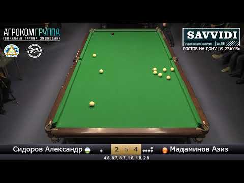Savvidi 2019 - Полуфинал - Сидоров Александр - Мадаминов Азиз