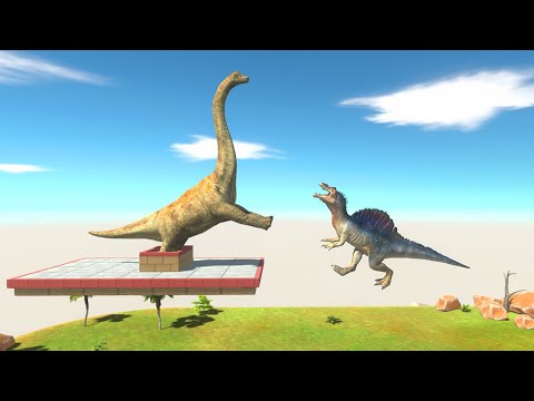 Brachiosaurus Strong Kick - Animal Revolt Battle Simulator