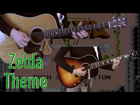 Zelda Theme Song - Acoustic and Electric Cover - (1986 NES)