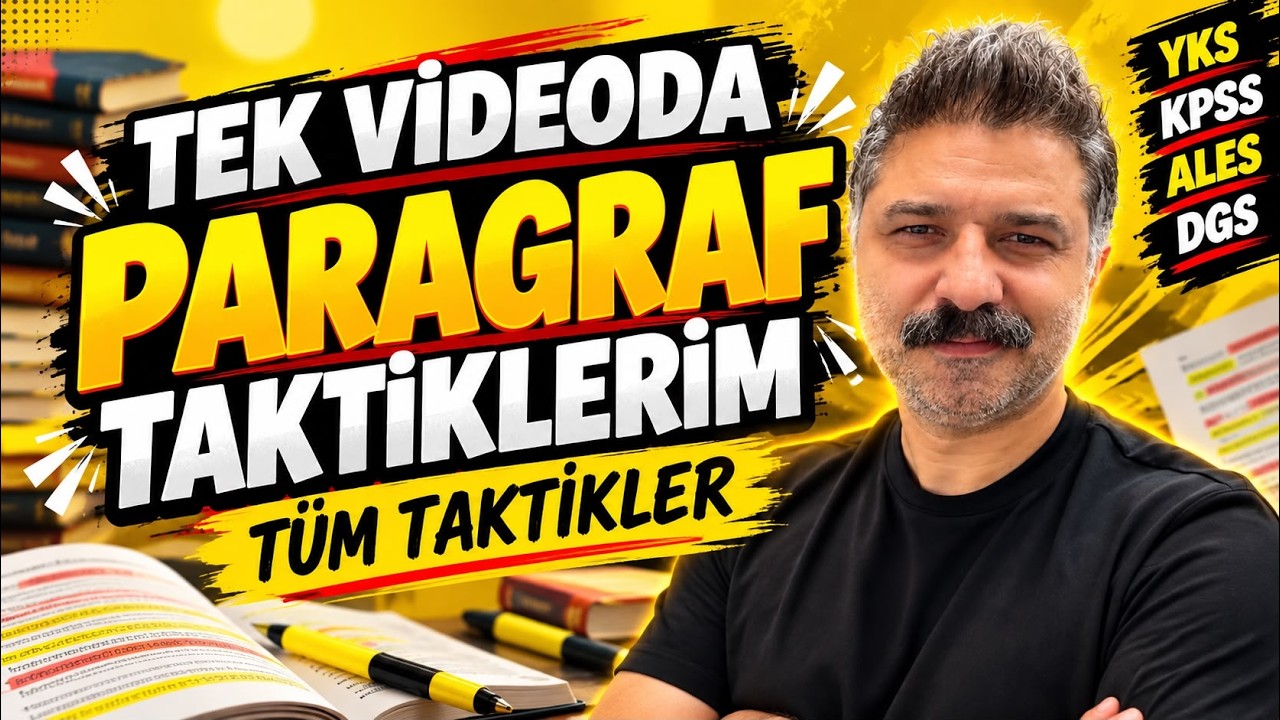TYT Türkçe | Paragraf Taktikleri & Soru Çözüm Kampı