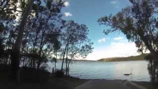 preview picture of video 'Glenn Bolton Windsurfing Queens Lake - 3 May 2014'