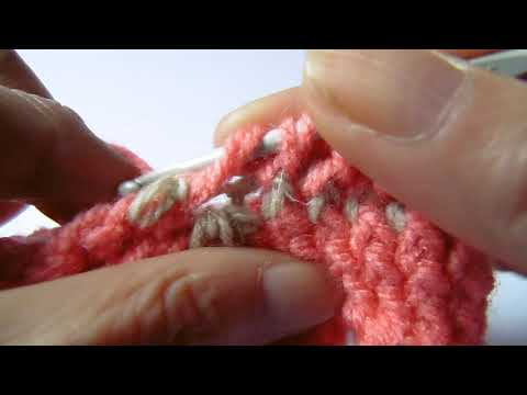 Heegeldamine - soki kannaaugu kahandamine ringselt - 2. Crochet - socks heel around - 2.