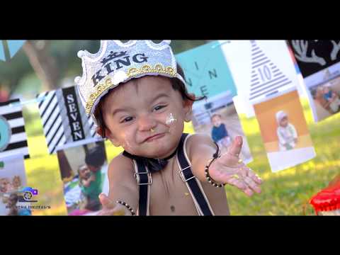 Akira Nandan 1st Birthday Cake Smash Teaser