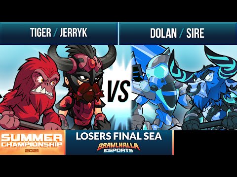 Tiger & Jerryk vs Dolan & Sire - Losers Final - Summer Championship 2021 - SEA 2v2