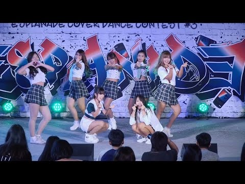 160827 Angelica cover AOA - Luv me + Heart Attack @ Esplanade Cover Dance#3 (Audition)