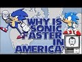 Why is Sonic Faster in America? NTSC vs PAL/60Hz v...