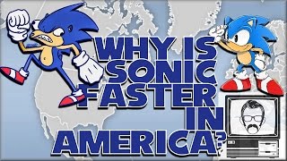 Why is Sonic Faster in America? NTSC vs PAL/60Hz vs 50Hz | Nostalgia Nerd