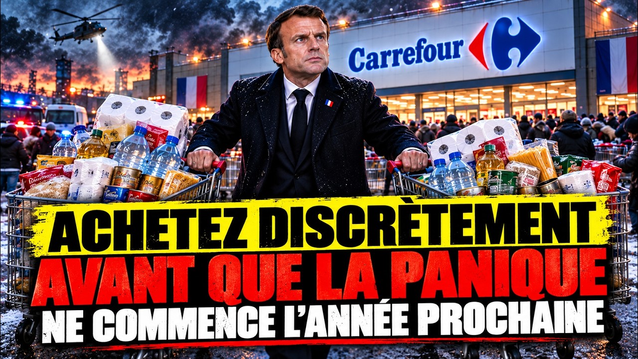 15 PRODUITS DU QUOTIDIEN QUI DISPARAISSENT VITE  Les gens prévoyants les mettent de côté pour 2027