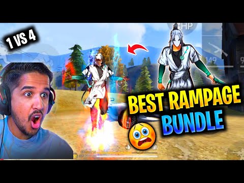 New Anime Fan Rampage Bundle 😧 | Ink Stroke Bundle Solo Vs Squad 🥵