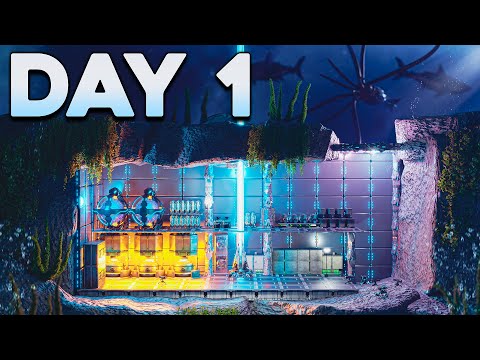 I Built the Greatest Solo Underwater Base in ARK PvP...