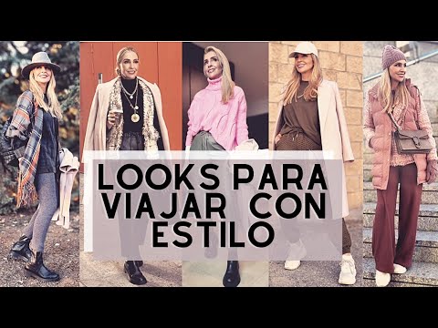 5 LOOKS cómodos para VIAJAR con ESTILO/ TIPS para preparar tu equipaje. (Asesora de Imagen y Moda)