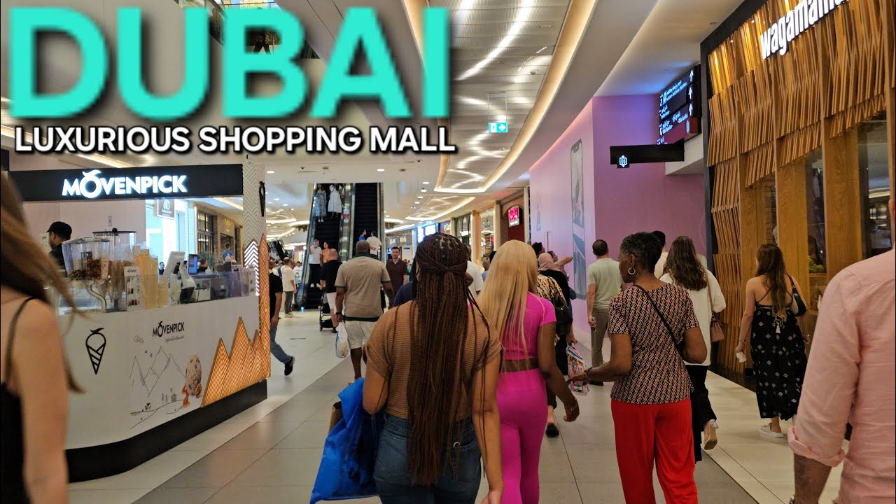 DUBAI MALL "Most Luxurious Shopping Mall in the World": Dubai UAE Winter Walk (11.24.24: 4K-UHD)