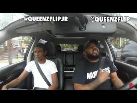 QUEENZFLIP - goes crazy in the car/Ripped his son’s shirt