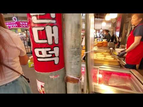 Seul, Coreia do Sul 🇰🇷 (setembro/outubro de 2023): explorando o mercado de Gwangjang 😁