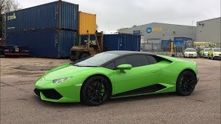 Corbeau Closed Public Road Rally Race & Lamborghini Huracan *Launch Control*