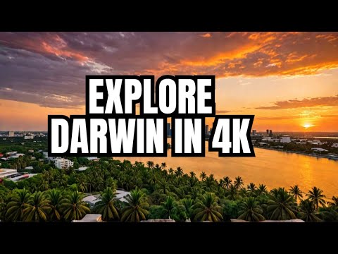 Explore Australia's Top Attractions | Scenic 4K Darwin City Drive from Cullen Bay to Darwin CBD