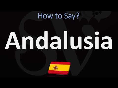 How to Pronounce Andalusia? | Spanish VS English, Pronunciation Guide