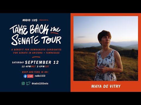Maya de Vitry Performs @ Radio1103's Take Back the Senate Tour, 9/12