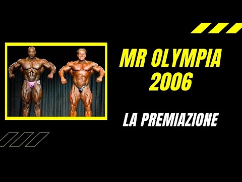 Mr Olympia 2006 - Premiazione