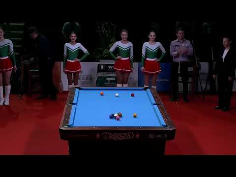 Финал С. Луцкер (S. Lutsker) - K. Степанов (K. Stepanov). XVI Кубок Кремля 10-ball 2022. 26 августа