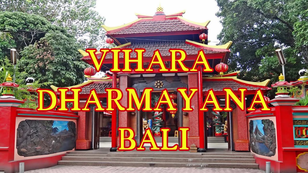 Discover serenity at Vihara Dharmayana Kuta.