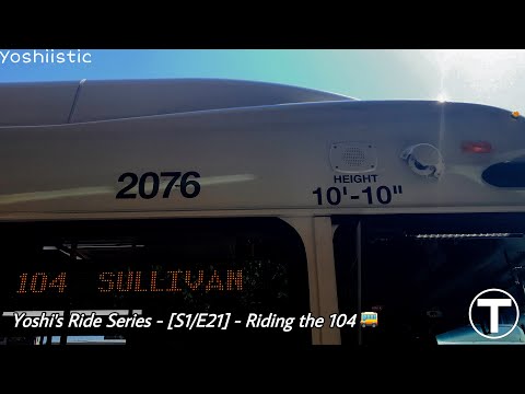 Malden’s Leader! | Yoshi's Ride Series {S1-E21} - Riding the 104 🚌 - {MBTA}
