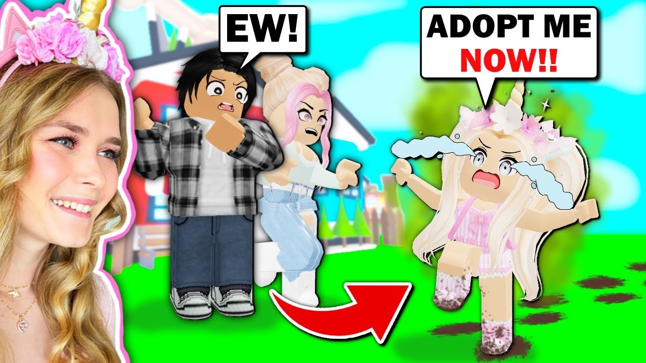 Getting Adopted As The WORST CHILD ON ROBLOX!